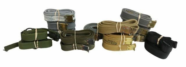 Appraisal: lot of Never used military rifle slings for various models