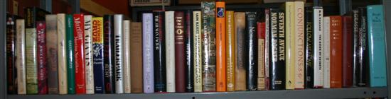 Appraisal: Fiction Many st editions some signed Vols on shelves