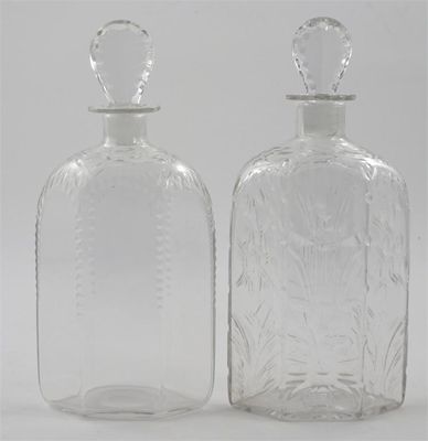 Appraisal: A James Powell Sons Whitefriars Spanish Cut decanter and stopper