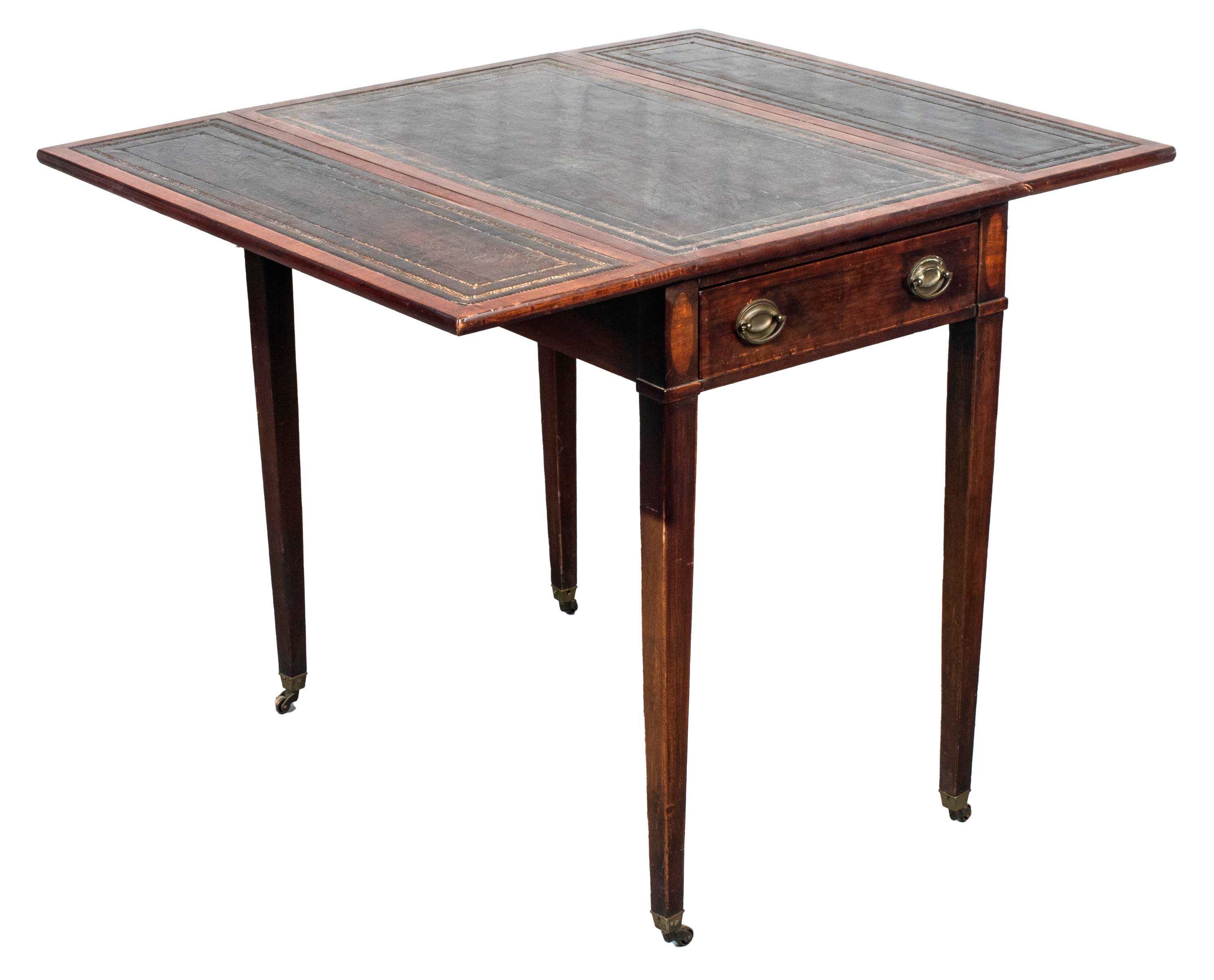 Appraisal: REGENCY STYLE MAHOGANY PEMBROKE TABLE Regency style mahogany pembroke table