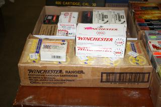 Appraisal: rounds of Smith and Wesson Ammo Winchester Ranger and Winchester