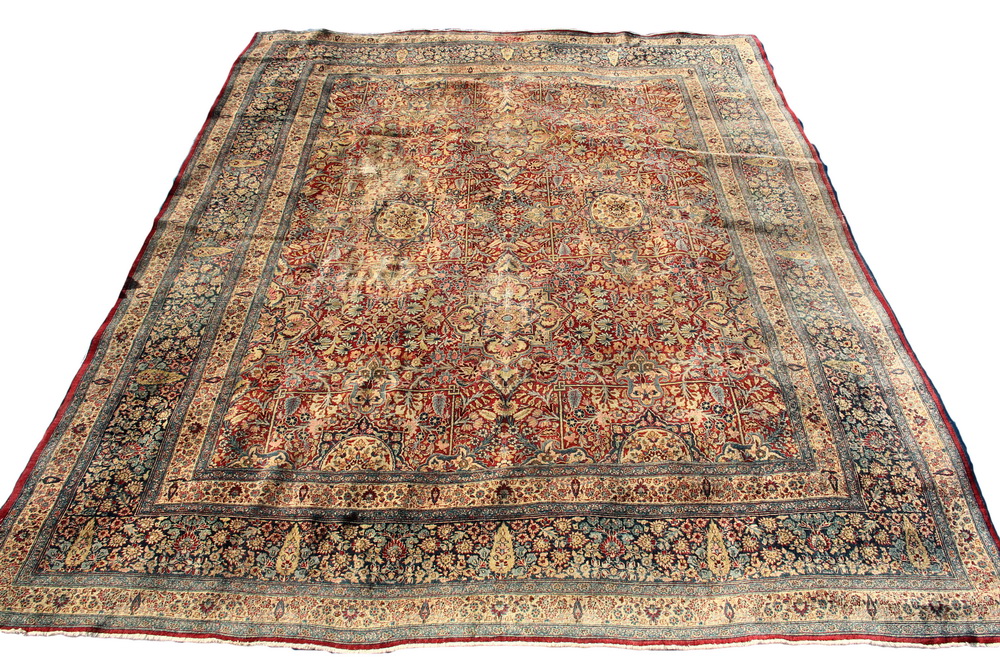 Appraisal: TABRIZ CARPET - ' x ' Northwest Persia early th