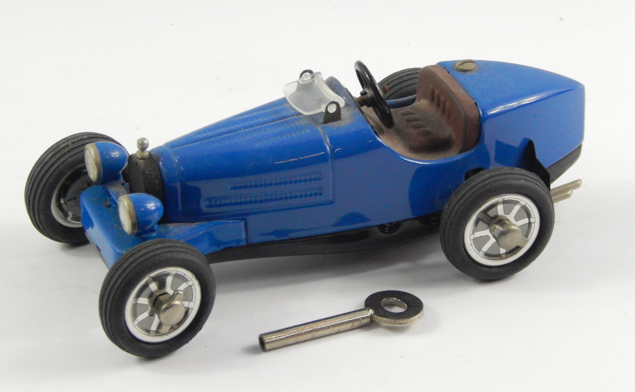 Appraisal: A modern Shuco Studio IV Bugatti B clockwork model car