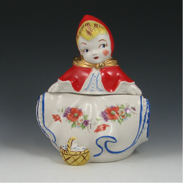 Appraisal: Hull Little Red Riding Hood Cracker Jar Little Red Riding