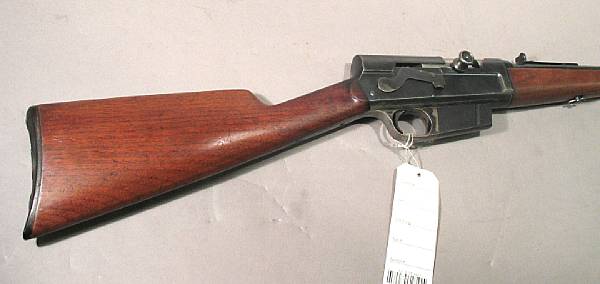 Appraisal: A Remington Model semi-automatic rifle Serial no - caliber Blued