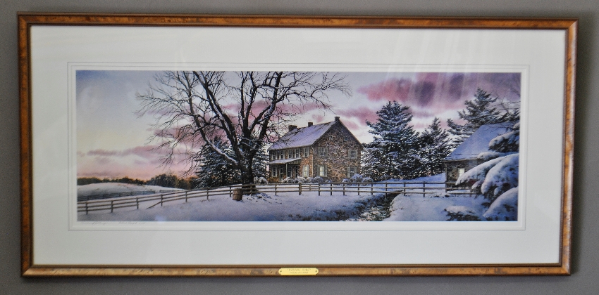 Appraisal: - Framed and matted signed artist proof by Richard Bollinger