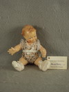 Appraisal: DOLL - replica composition jointed reproduction baby doll 'Scootles' with