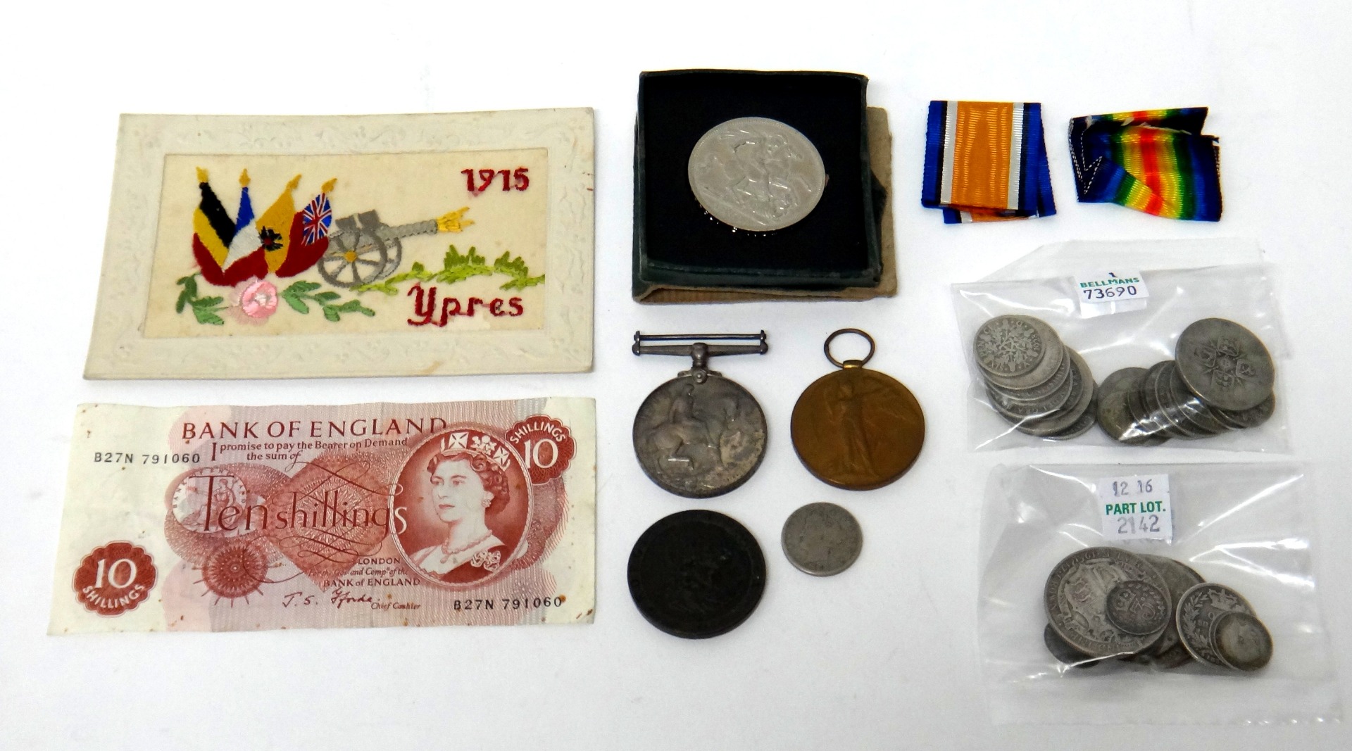 Appraisal: The - British War Medal and The - Victory medal