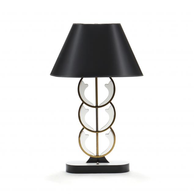 Appraisal: VINTAGE HOLLYWOOD REGENCY TABLE LAMP In the manner of Tommi