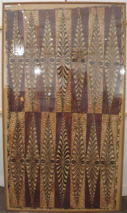 Appraisal: TAPA BARK CLOTH