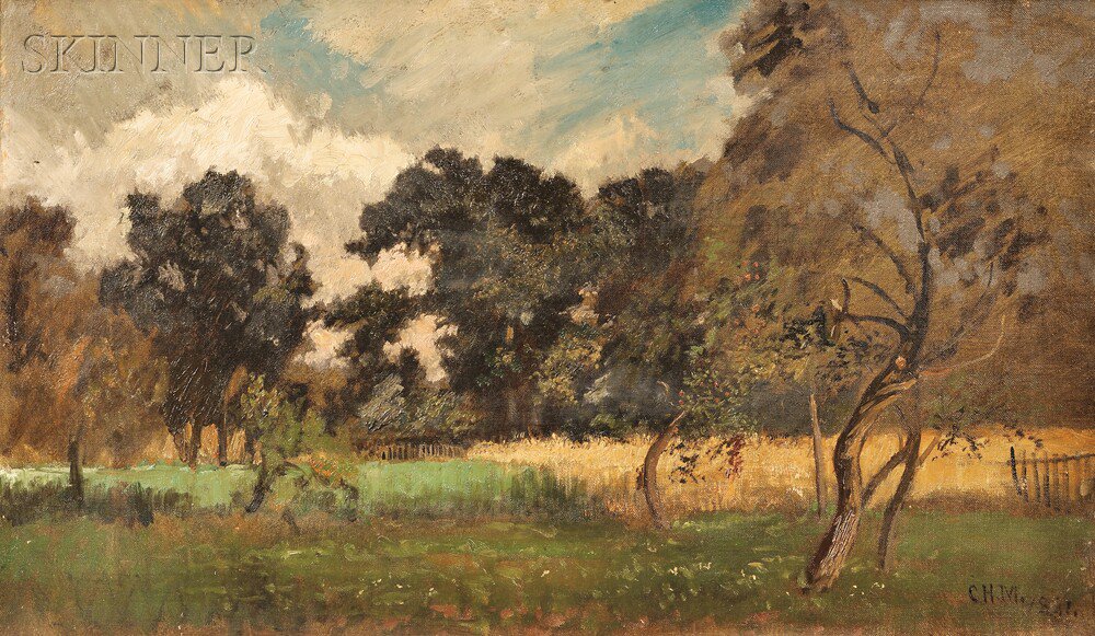 Appraisal: Charles Henry Miller American - Field in Early Autumn Initialed