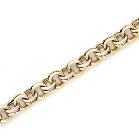 Appraisal: Gold Curb Link Bracelet Estimate -