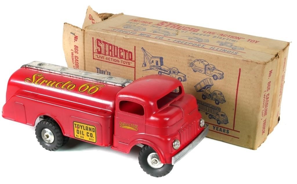 Appraisal: No Gasoline Truck windup toy by Structo Mfg Co with