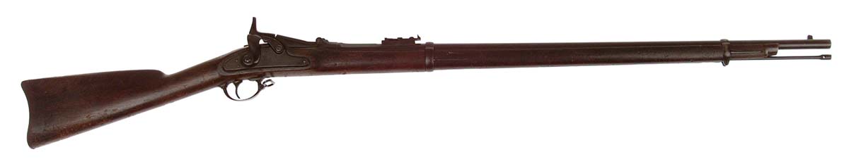 Appraisal: BREVETTE ALLIN STYLE TRAPDOOR RIFLE Cal appears to be -