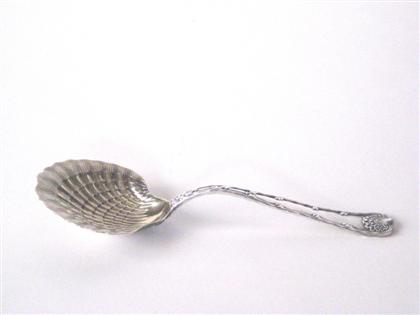 Appraisal: Sterling silver serving spoon tiffany and co new york th