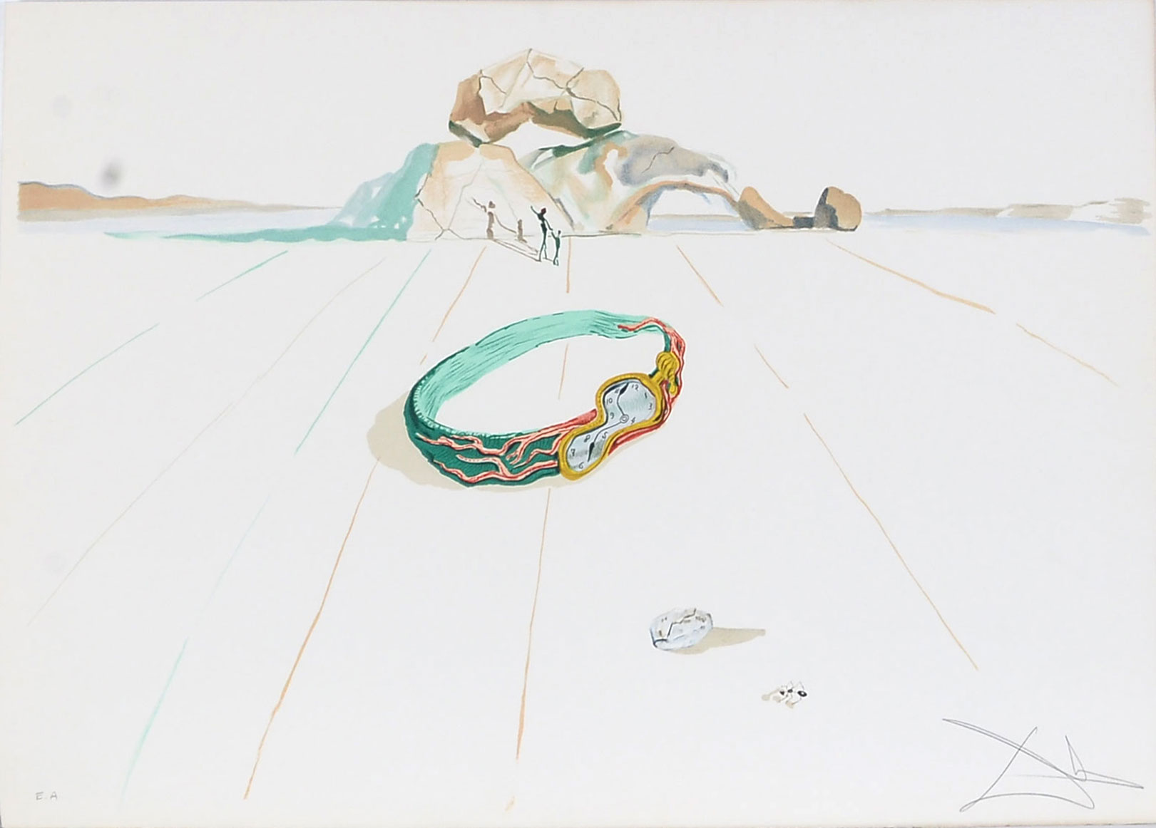 Appraisal: DALI Salvador Spanish - ''Desert Bracelet'' from the Time Portfolio