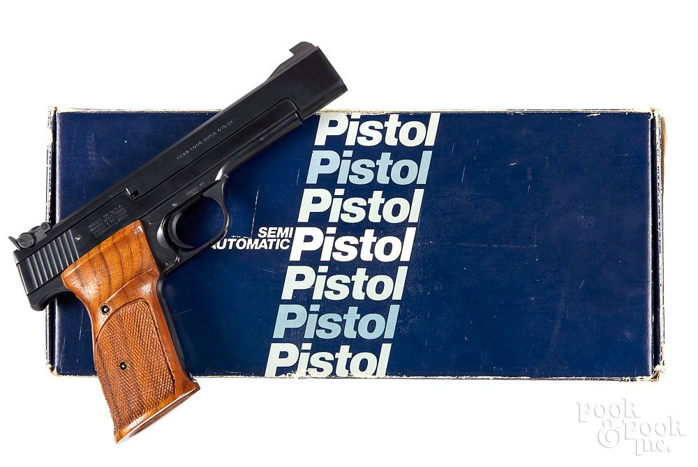 Appraisal: Boxed Smith Wesson model semi-auto pistol Boxed Smith Wesson model