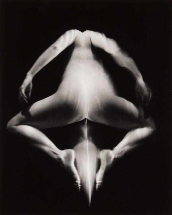 Appraisal: Connie Imboden American b Untitled Abstracted Nude silver gelatin print