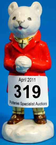 Appraisal: Beswick Figure Rupert the Bear Snowballing Model