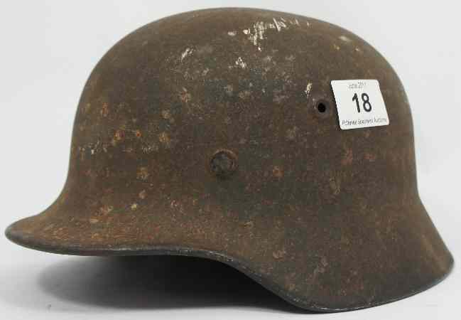 Appraisal: German Second World War Storm Trooper Tin Helmet