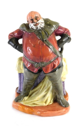 Appraisal: A Royal Doulton figure Falstaff HN printed marks beneath cm