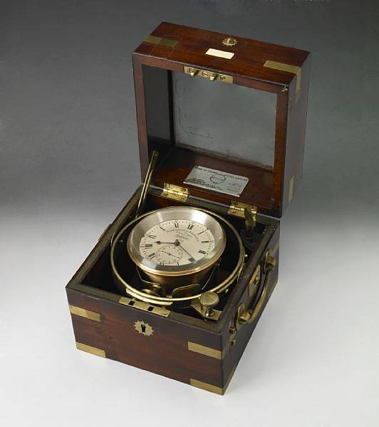 Appraisal: A Victorian one day marine chronometer Parkinson amp Frodshom Change