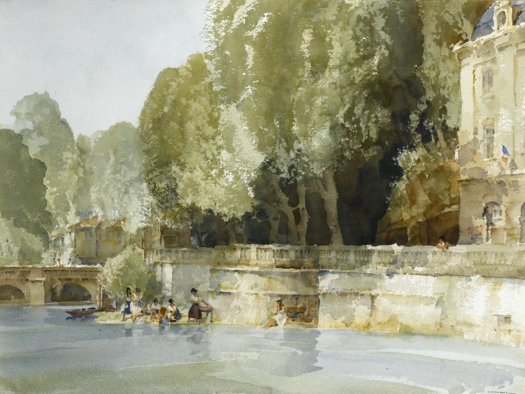 Appraisal: SIR WILLIAM RUSSELL FLINT RA PRWS RSW - UNDER THE