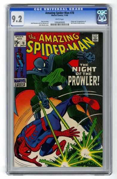 Appraisal: Amazing Spider-Man CGC Marvel Comics Click for full description