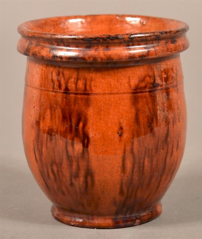 Appraisal: Pennsylvania th Century Redware storage Jar Pennsylvania th Century Redware