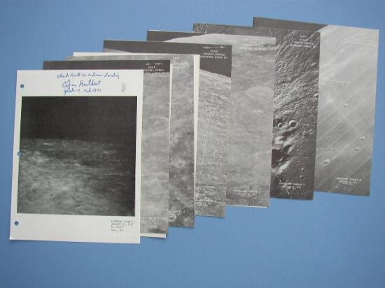 Appraisal: Apollo Lunar Landmark Maps An astronaut training document that consists