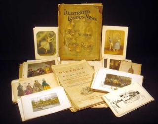 Appraisal: Pcs Shakespeare Weaponry ANTIQUE ORIGINAL LITHOGRAPHS OF GREAT BRITAIN History