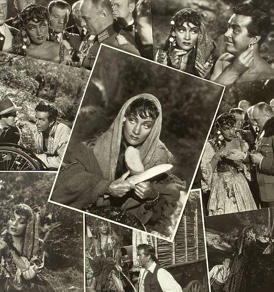 Appraisal: A group of black and white stills from The Golden