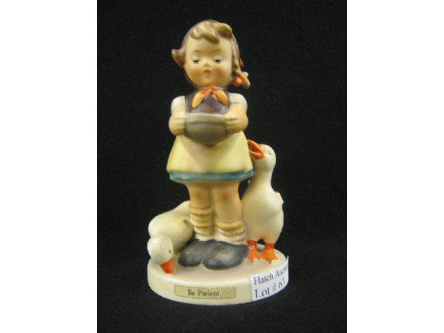 Appraisal: Hummel Figurine Be Patient line mark