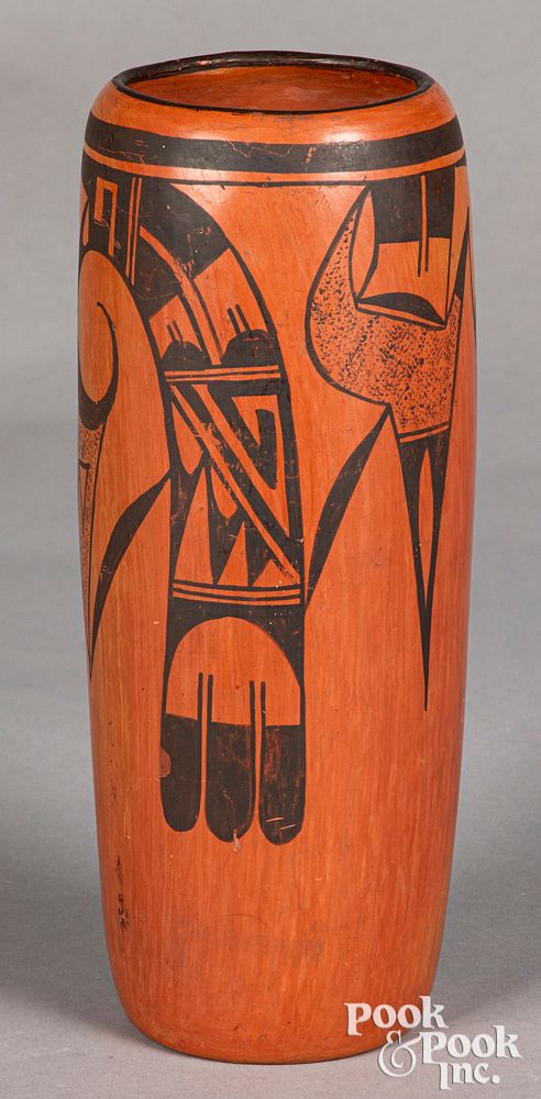 Appraisal: Sadie Adams Hopi Indian pottery vase Sadie Adams - Hopi