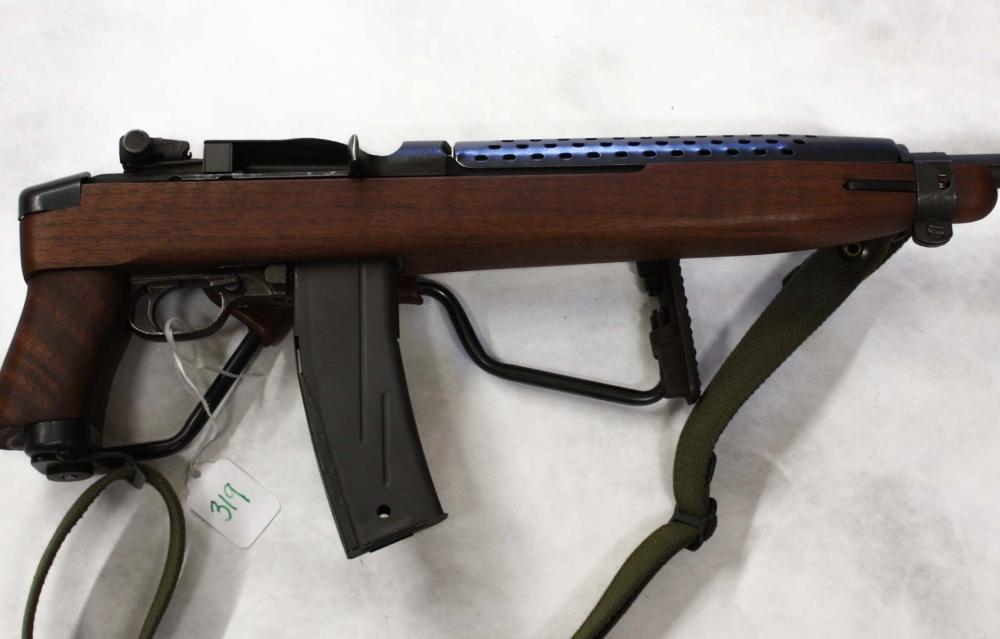 Appraisal: UNDERWOOD U S MODEL M SEMI AUTOMATIC CARBINE carbine caliber