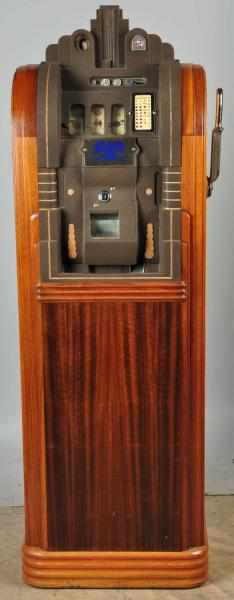 Appraisal: Mills Extraordinary Floor Model Slot Machine Description Machine features hand