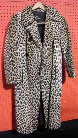 Appraisal: Vintage Leopard Coat From a Lincolndale NY home Dimensions ''