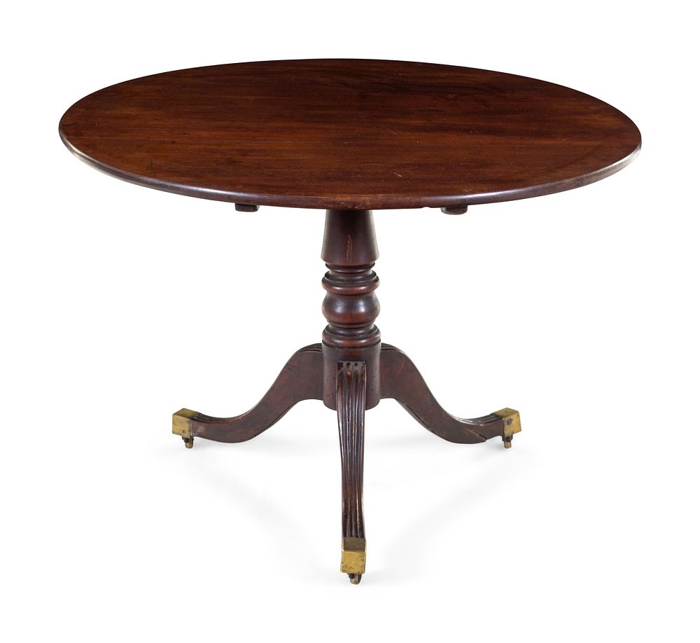 Appraisal: A George III Style Mahogany Occasional Table A George III