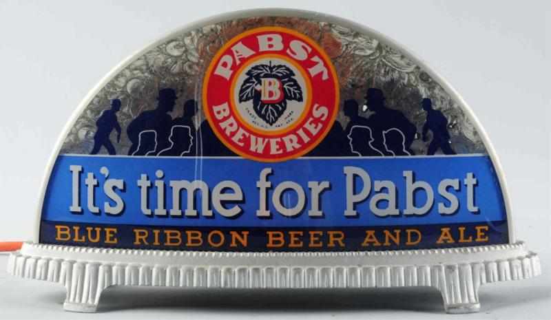 Appraisal: Pabst Blue Ribbon Beer Gillco Light-Up Sign It's Time for