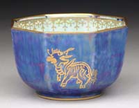 Appraisal: WEDGWOOD BABY DRAGON LUSTRE BOWL Wonderful miniature Baby Dragon lustre