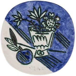 Appraisal: PABLO PICASSO SPANISH - Bouquet a la pomme glazed ceramic