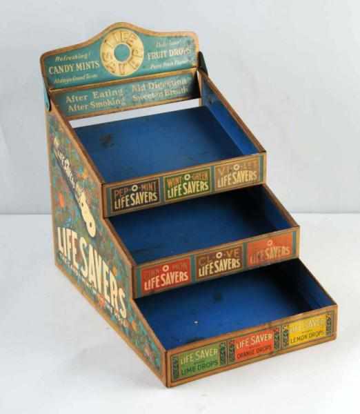 Appraisal: Tin Lifesavers Display Description Nice color and graphics Condition Excellent