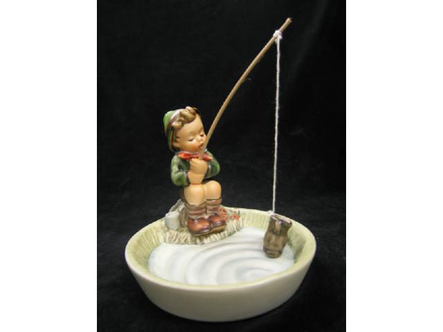 Appraisal: Hummel Figurine Just Fishing Goebel mark