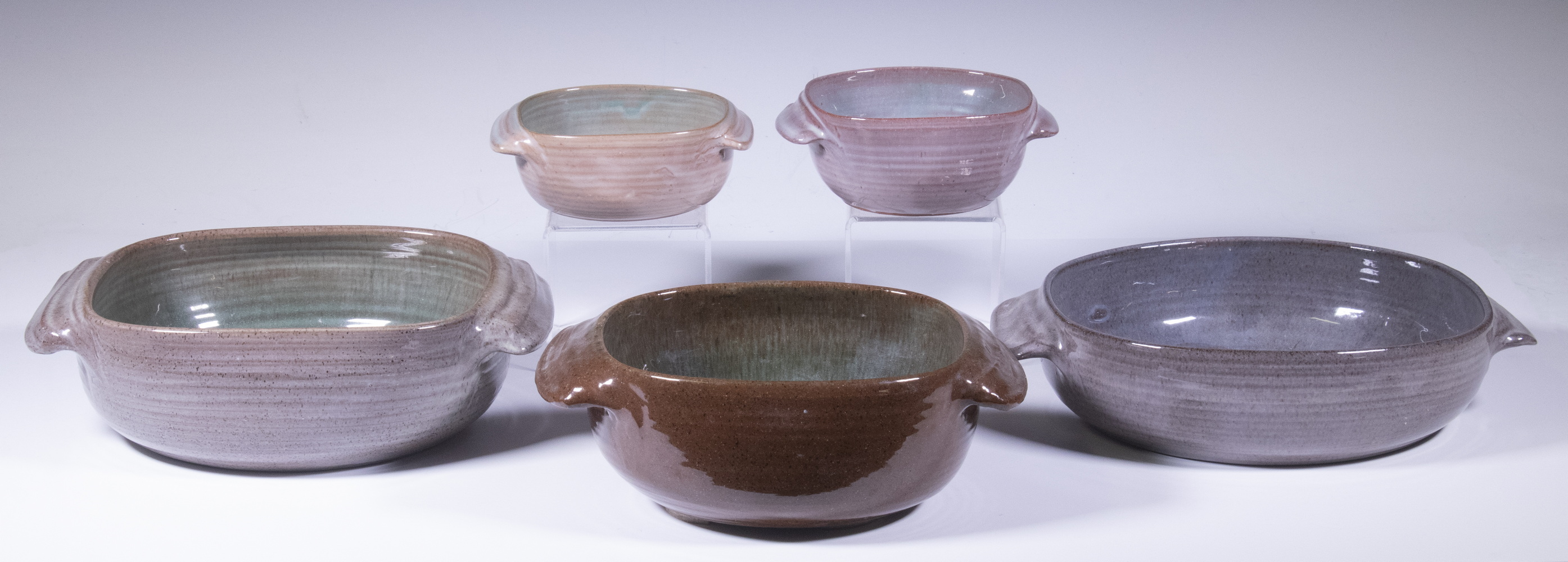 Appraisal: EDWIN MARY SCHEIER NH AZ - STUDIO POTTERY Group of