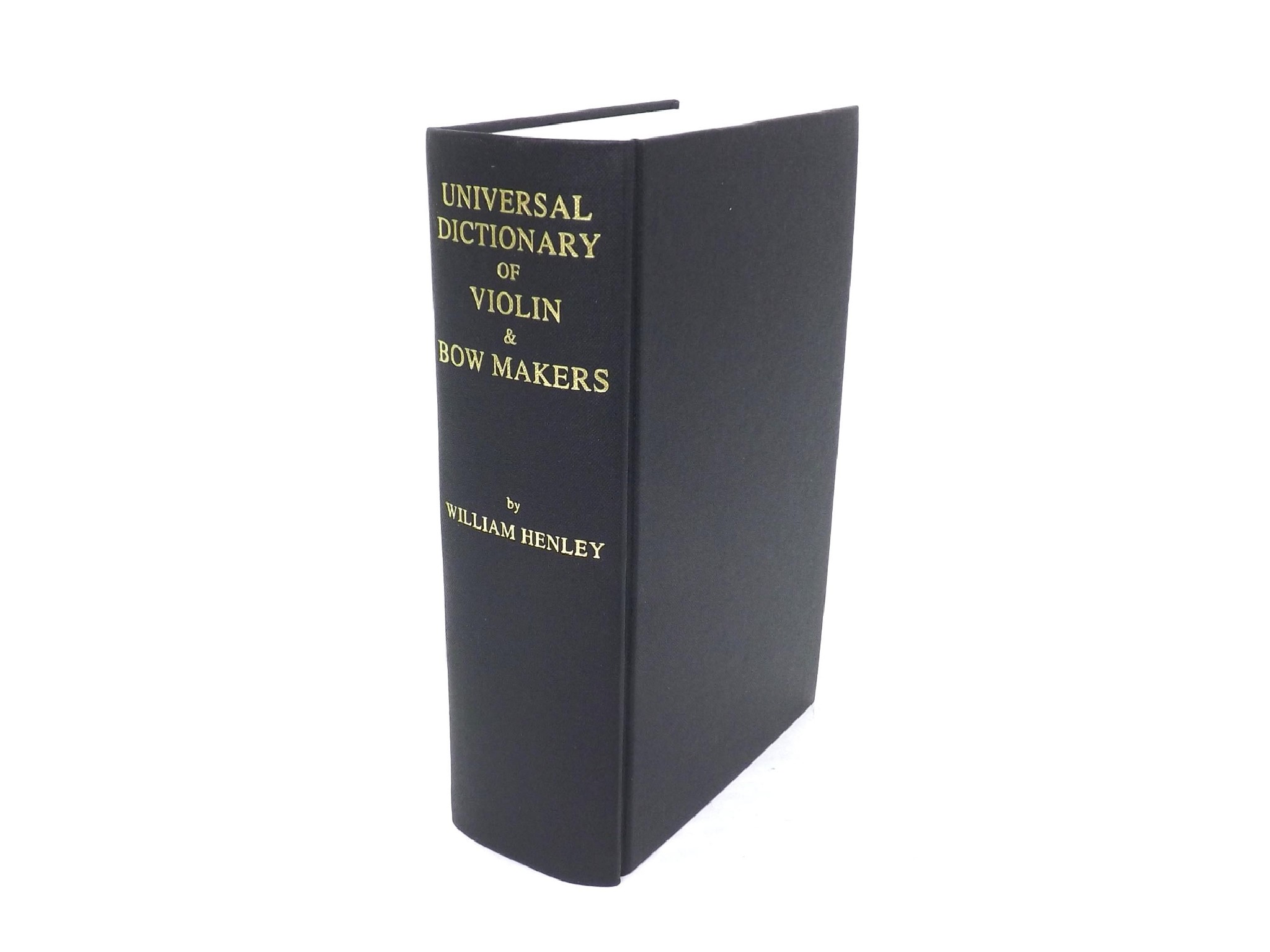 Appraisal: William Henley - Universal Dictionary of Violin Bow Makers reprinted