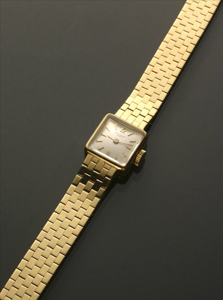 Appraisal: Lady's -Karat Yellow-Gold -Jewel Manual-Wind Wristwatch Patek Philippe Co Geneve