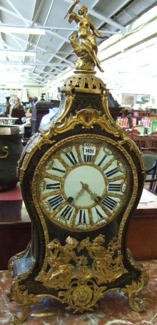 Appraisal: A Boulle work Revival and gilt metal mounted bracket clock