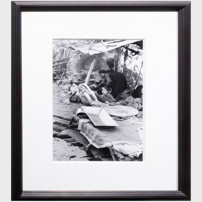 Appraisal: HENRI CARTIER-BRESSON - GREECE Gelatin silver print with the artist'