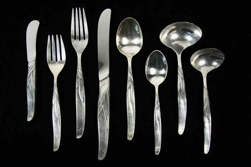 Appraisal: CASED STERLING FLATWARE SET - Towle Sterling Flatware Service for