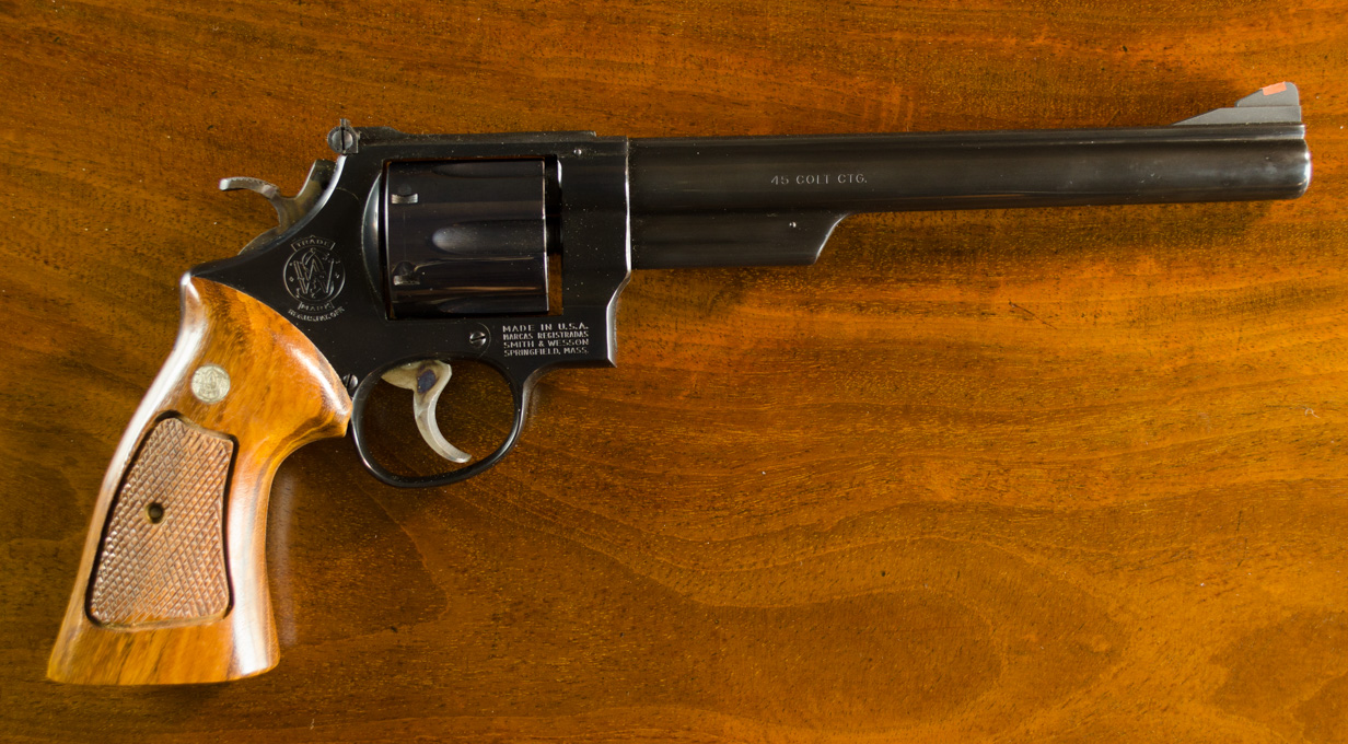 Appraisal: SMITH WESSON MODEL - DOUBLE ACTION REVOLVER long colt caliber